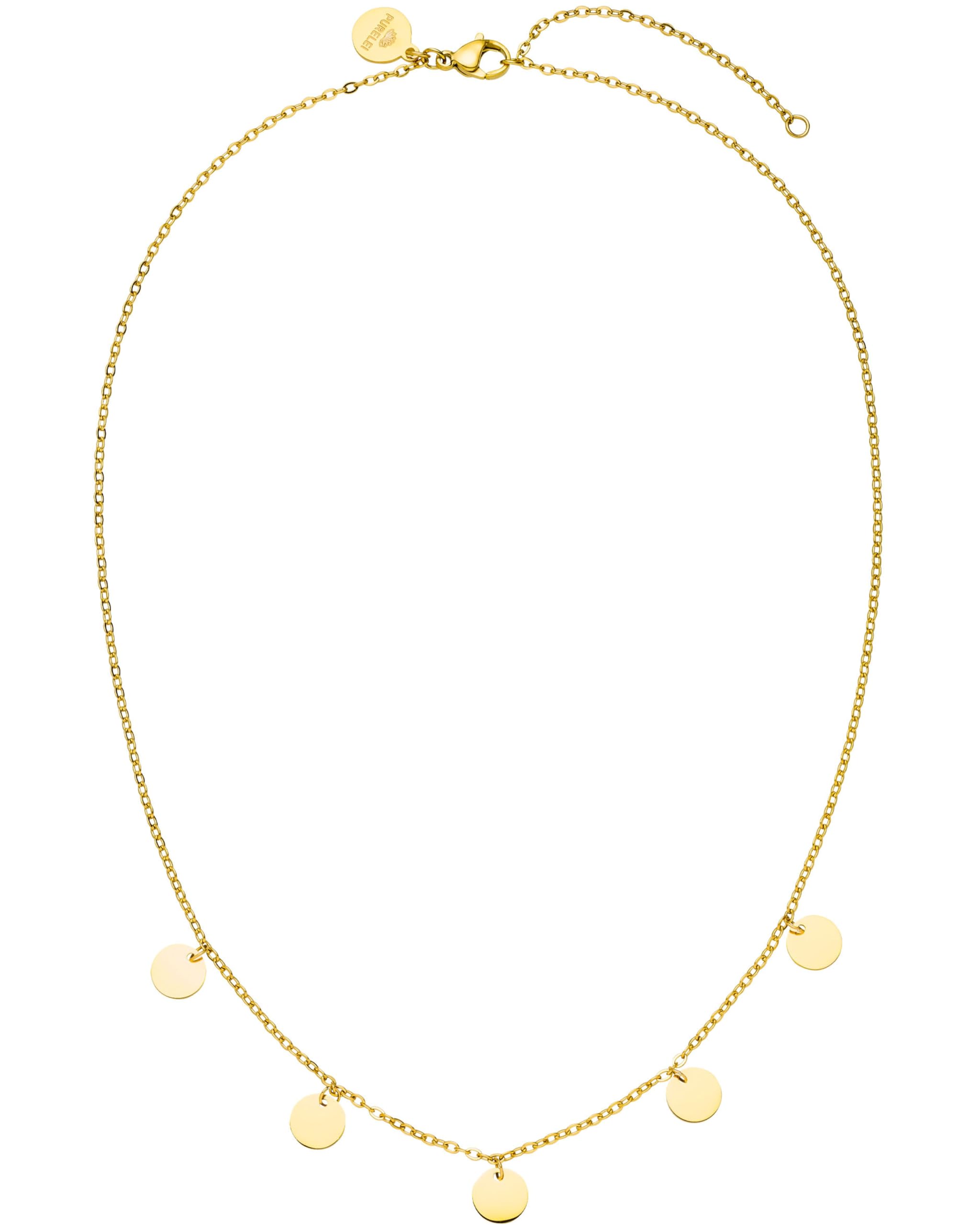 Collana Compass Purelei Per Donna In Acciaio Inox, Ciondolo Bussola, Lunghezza Regolabile 40-45 Cm, Impermeabile, Ispirata Alle Hawaii - 3