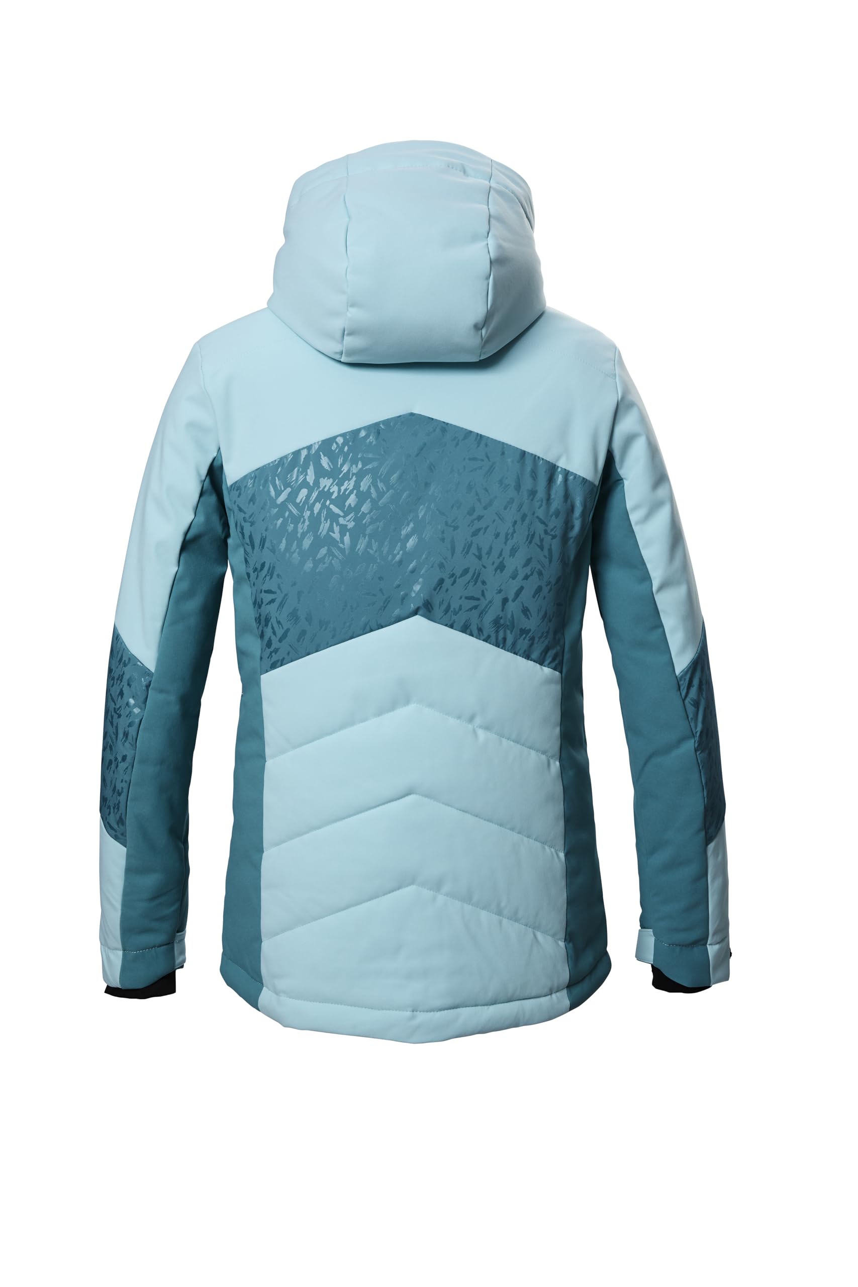 Killtec Ksw 342 Grls Ski Qltd Jckt Giacca da sci/giacca funzionale con cappuccio e paraneve Bambine e ragazze