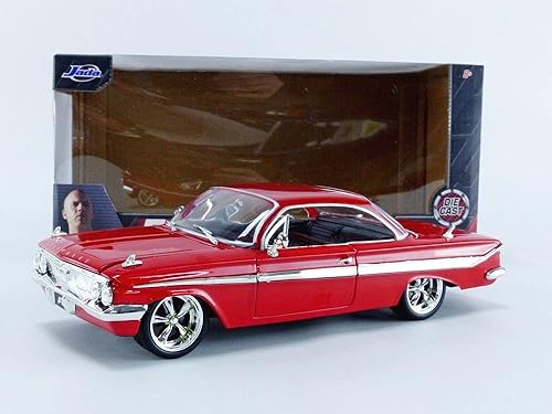 Miniatura 11 de Jada Toys Fast & Furious 8 - Vehículo de Dom, Chevy Impala, 1:24, moldeado a presión.