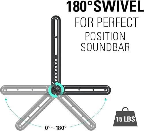 Miniatura 7 de Mounting Dream Soporte de pared giratorio e inclinable para TV de movimiento completo para la mayoría de televisores de 42 a 70 pulgadas MD2296,