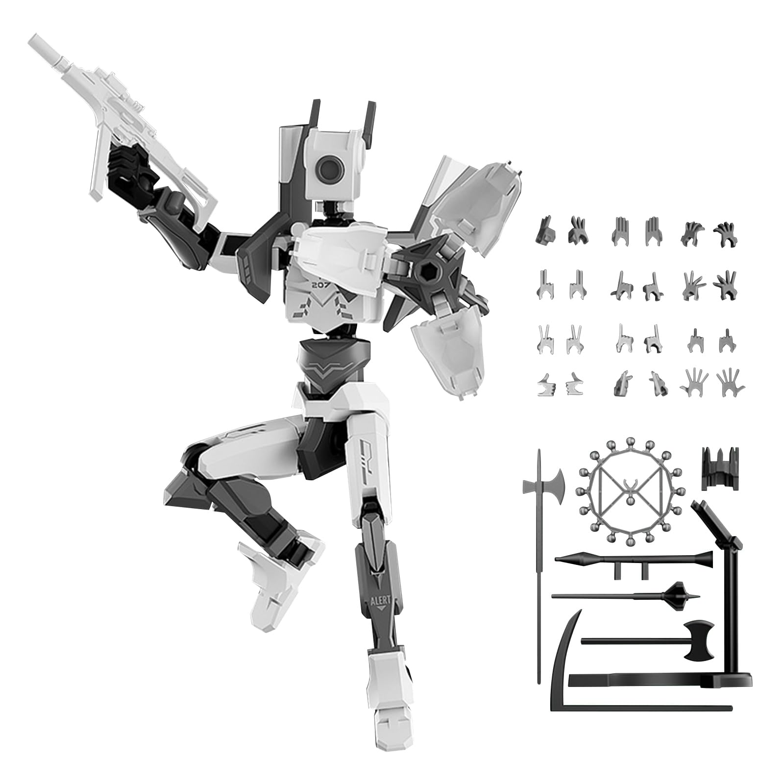 Amazon.com: Hajmiiikey Sentinel 13 Action Figure Sixth Generation