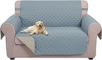 Vista 69 de U-NICE HOME Funda para sillón reclinable, reversible, con correas elásticas, resistente al agua, protege de perros y mascotas, sillón extragrande