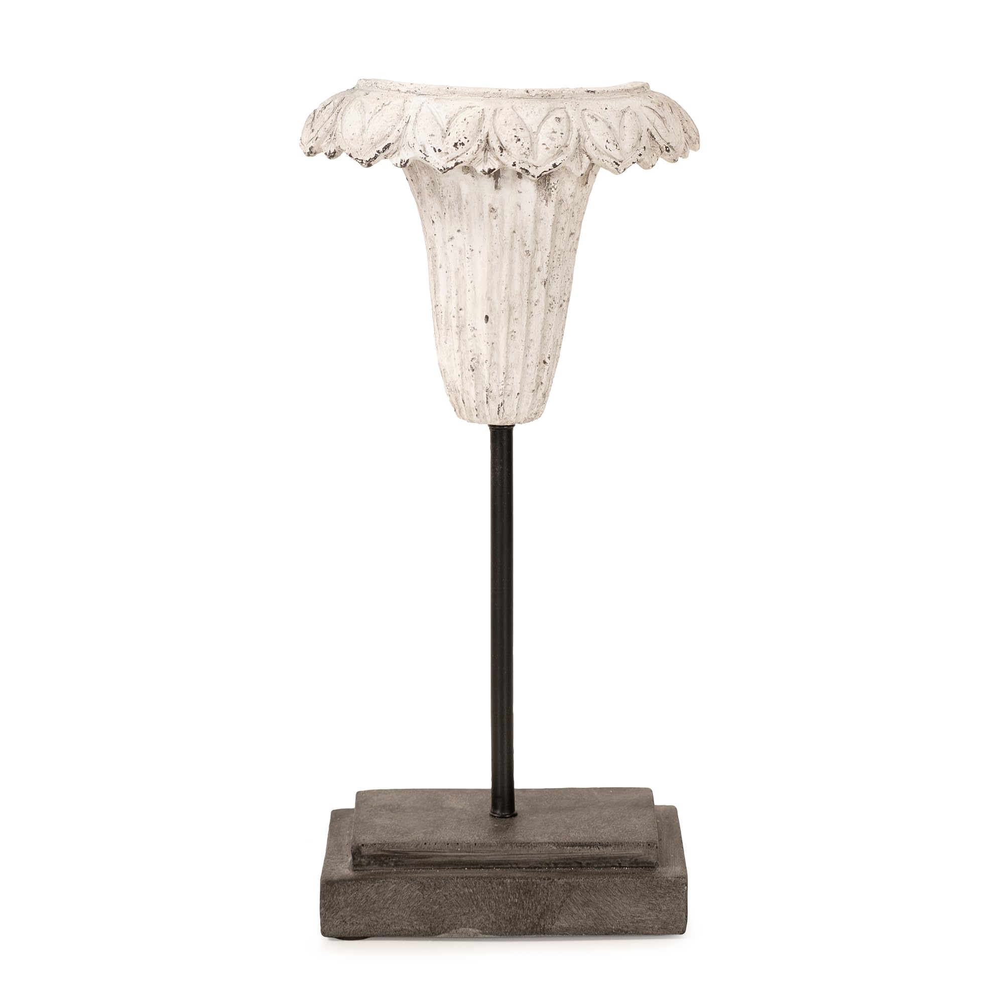 Howard Elliott Artefatto III Sculpture for Home & Garden Decor, Decorative Ancient Ruin Architectural Industrial Resin Statue, Figurine for Tabletop, Bookshelves & Home Decor, 3.5 x 5 x 12 Inch