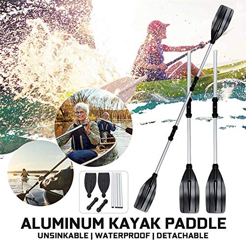 image for Kindlyperson Kayak Paddles, 1 Pair Boat Oars for Inflatable Boats Padd