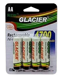 Pilha Recarregável AA 4700mAh Blister com 4 unidades