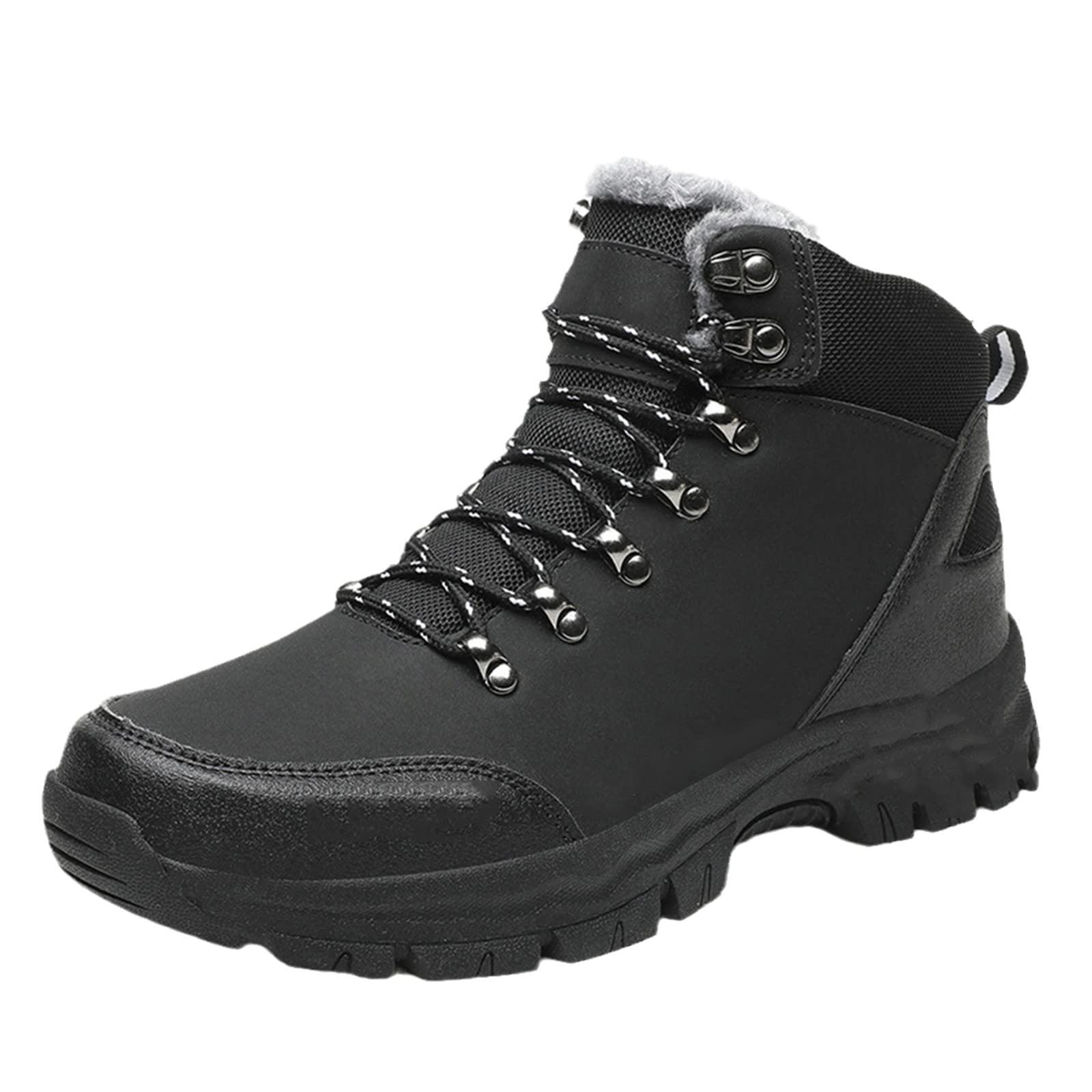 Zapatos de pesca de invierno más terciopelo cálido transpirable antideslizante botas de nieve deporte al aire libre camping senderismo pesca zapatos