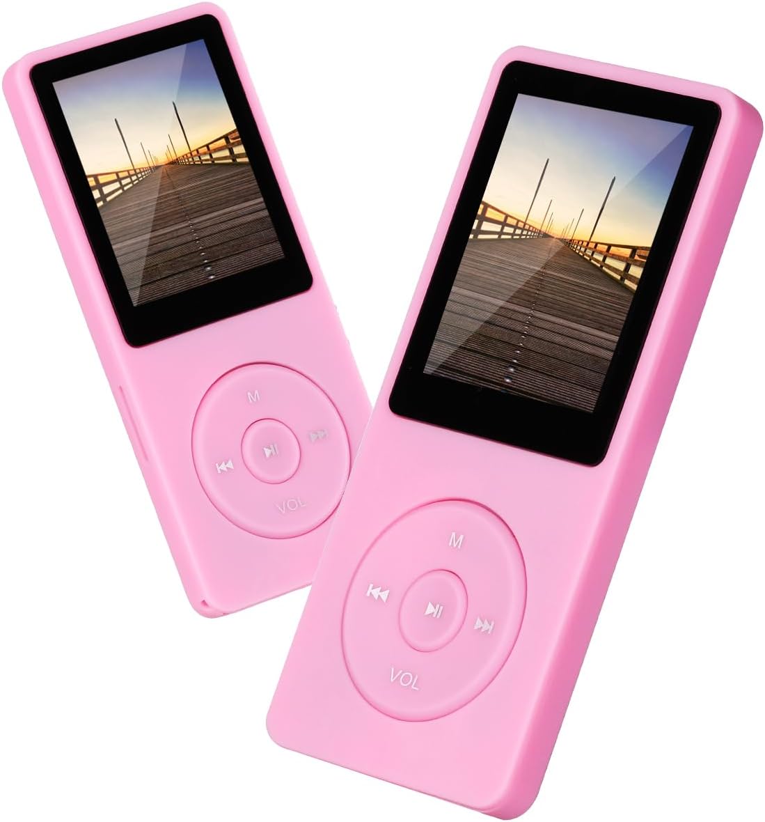 El reproductor de MP3 es un reproductor de música portátil con una tarjeta micro sd de 32 GB, pantalla de 1.8 pulgadas, con altavoz, radio FM,