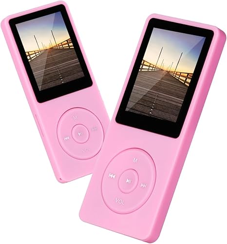 El reproductor de MP3 es un reproductor de música portátil con una tarjeta micro sd de 32 GB, pantalla de 1.8 pulgadas, con altavoz, radio FM,