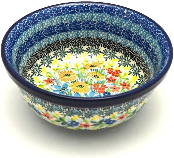 Polish Pottery Bowl - Salad - Unikat Signature - U5187