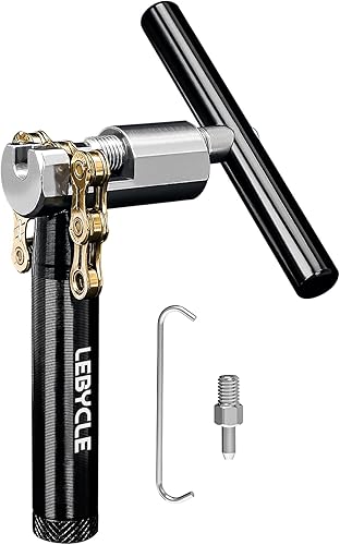 Herramienta de cadena de bicicleta para cadenas de 6 a 12 velocidades, interruptor de cadena con base de almacenamiento, acero endurecido HRC4749,