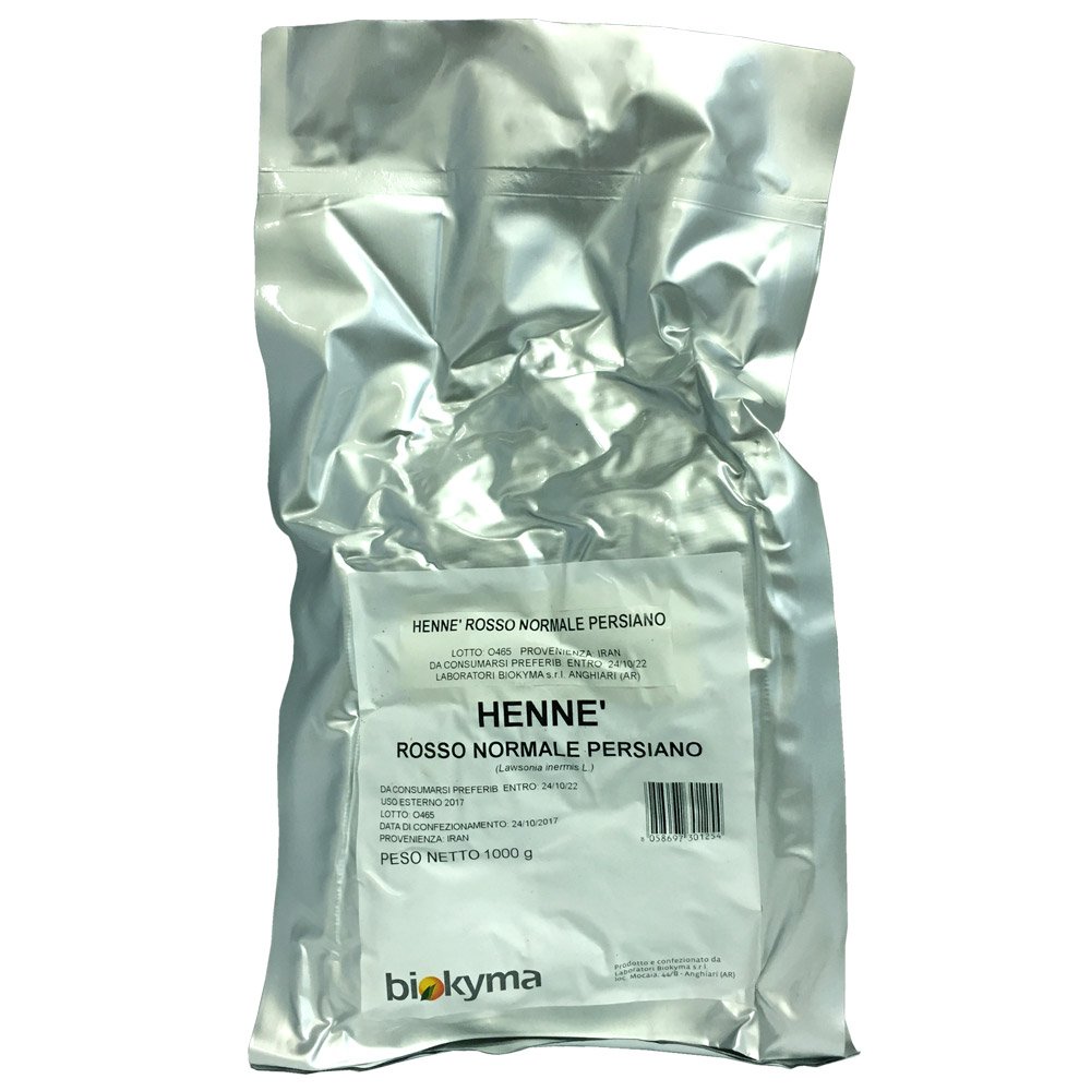 Henne naturale ROSSO NORMALE Persiano (Lawsonia inermis) 1 KG | Hennè per capelli
