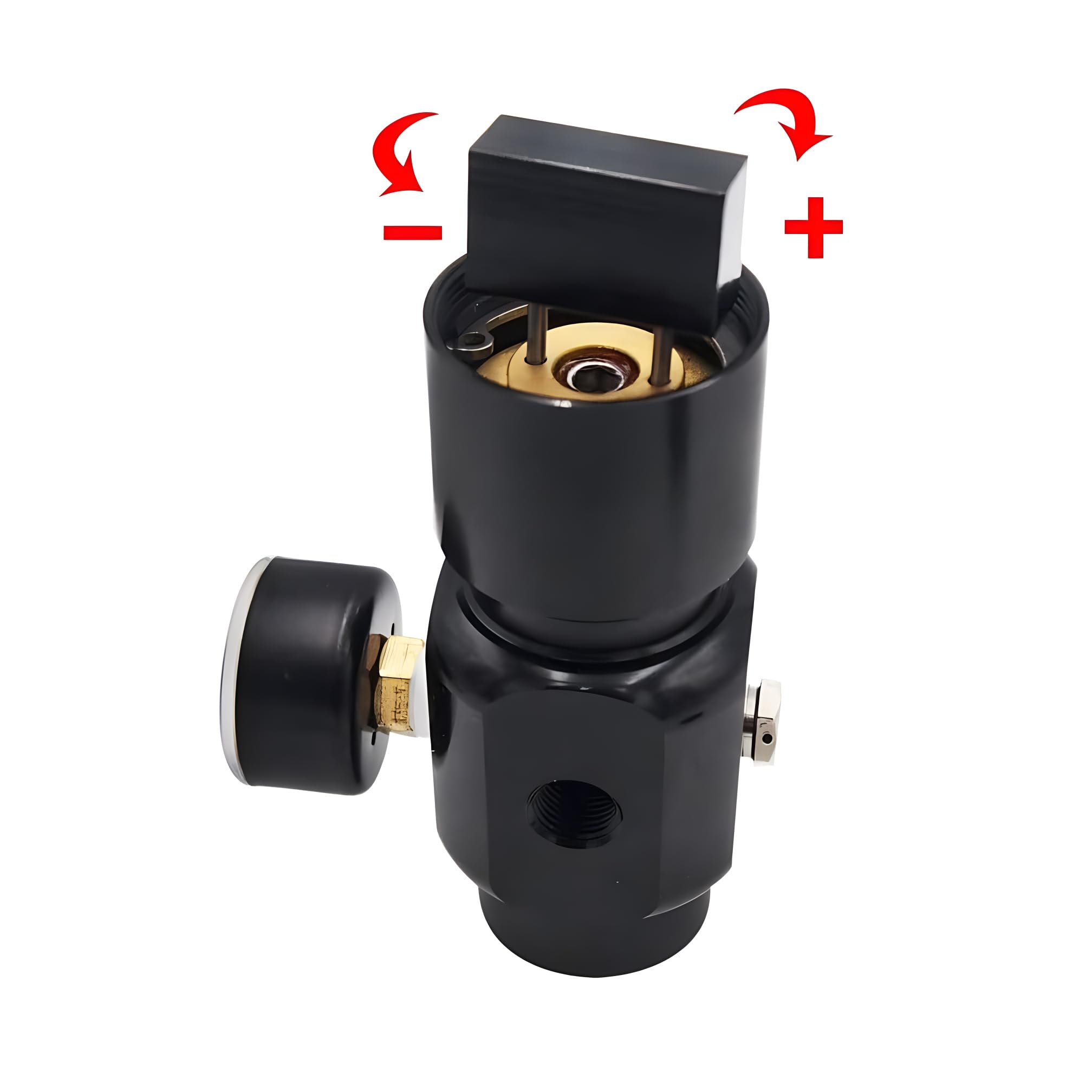 Upgrade Paintball Co2 Pressure Regulator Mini Sef Super Fast Refresh HPA Lower Pressure Regulator