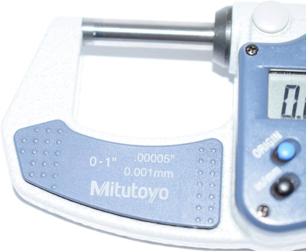 Mitutoyo 293-831-30 Digimatic Micrometer, Range: 0-1