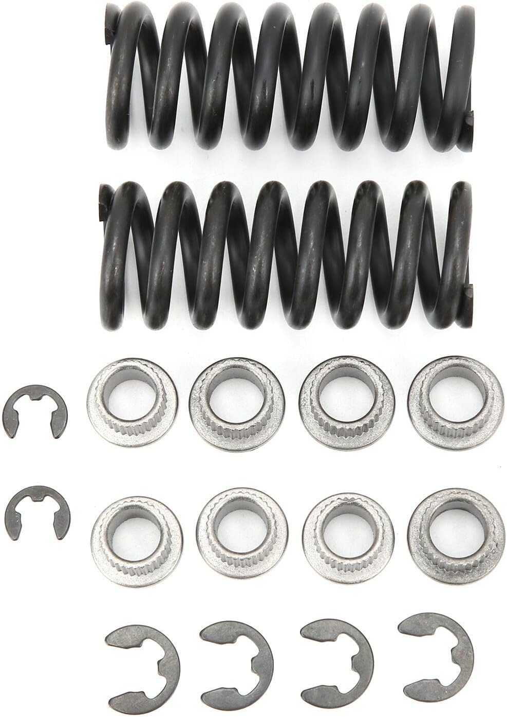 Tiardey Door Hinge Pin Kit Car Front Door Hinge Pin Bushing Repair Kit with Spring Replacement