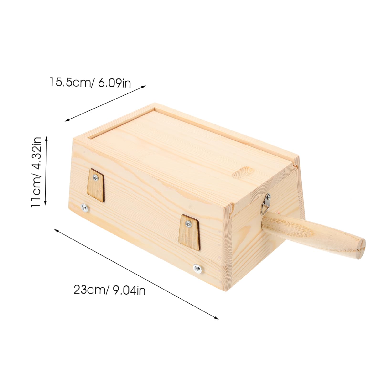 Didiseaon Box Holder Portable and Sturdy Wooden Burner Box Easy to Carry for Treatment