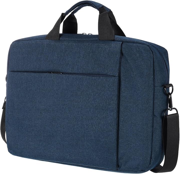 Cart Laptop Messenger Shoulder Bag, Formal Business Briefcase Crossbody College Bags for Men Women MacBook I NoteBook I Tablet Laptop Upto 15.6 Inch | Handbags with Shoulder Straps (Navy Blue)-image-17