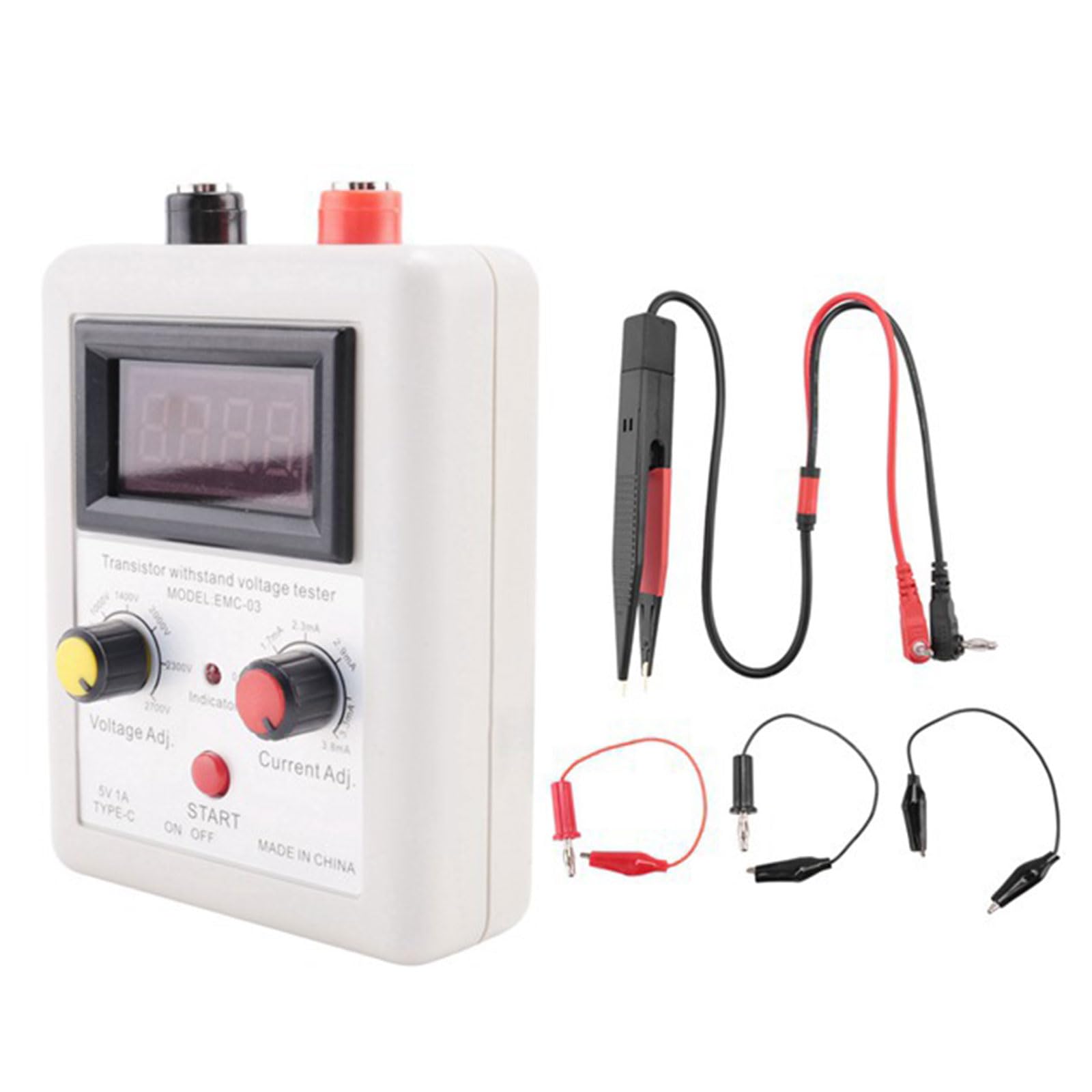 Tsophreniq Electrical Testing Instrument Dc120v-2700V Abs Housing For Accurate Voltages Measurement In Harsh Environment Precisions Voltages Measurement Instrument