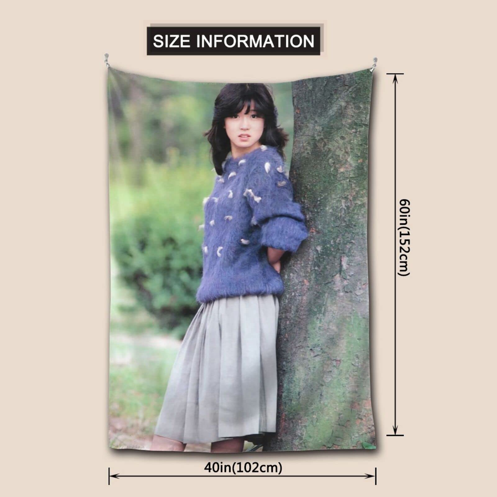 Amazon.co.jp: 中森明菜12 タペストリー おしゃれ 装飾布 モダンな