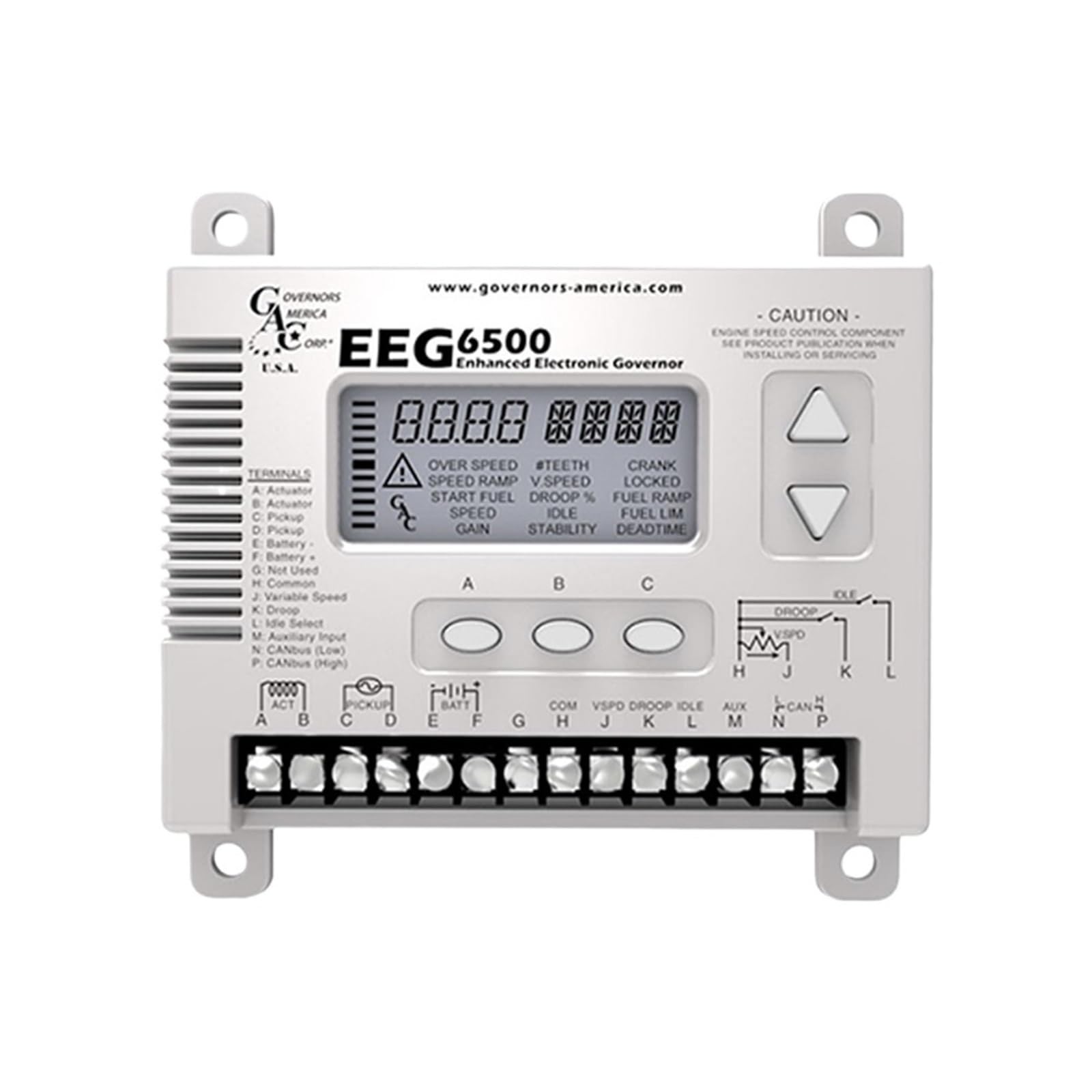 NURUGURE EEG6500 EDG5500 Diesel Generator Electronic Governor Speed Controller Control Unit for Genset