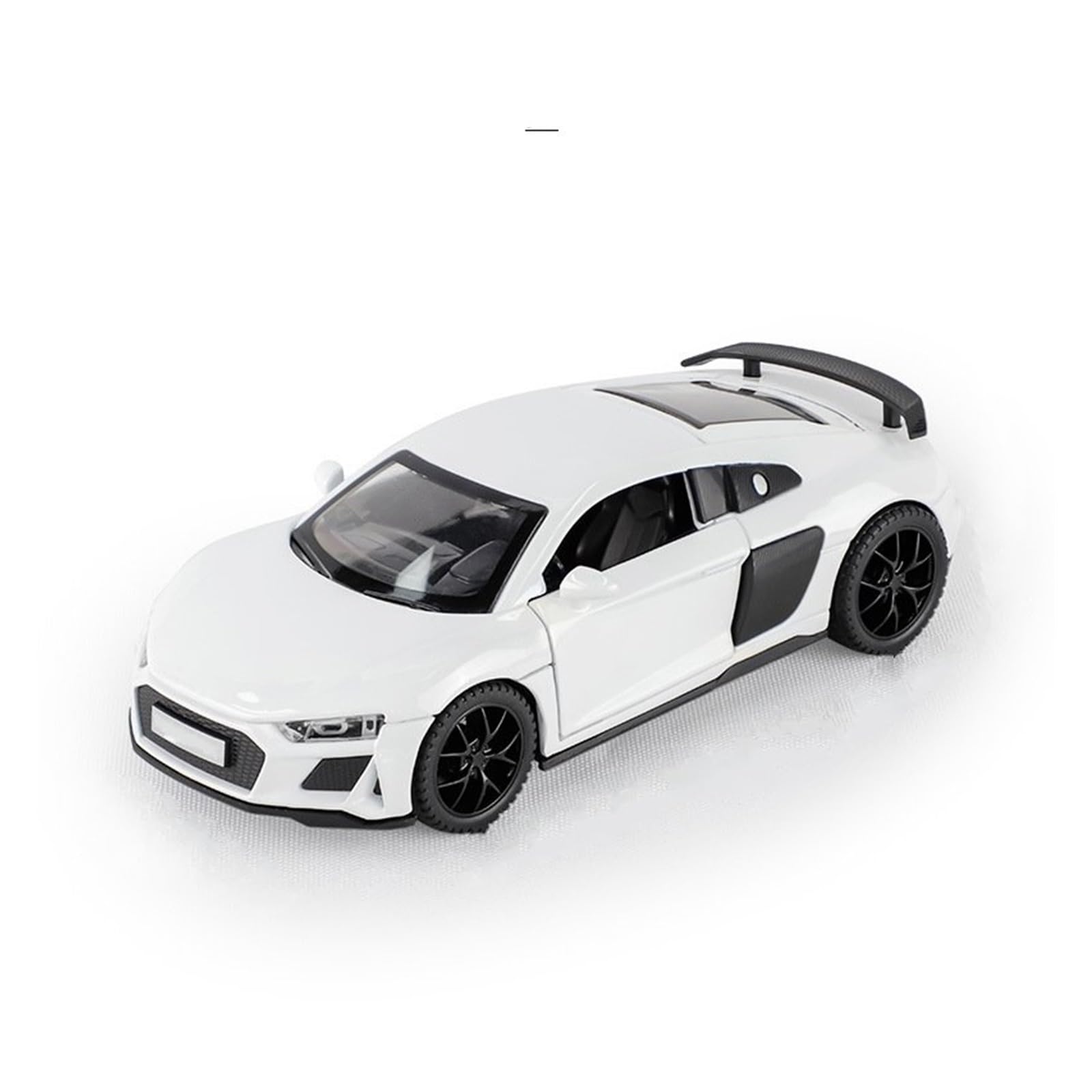 MOCALUX Scale Die-Cast Model Car 1:32 For R8 Alloy Metal Diecast Model Car Collections(White)