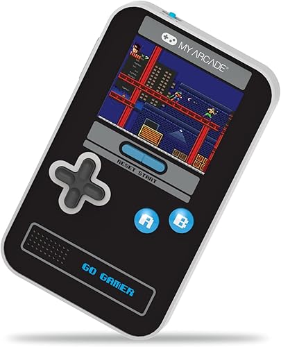 Miniatura 8 de My Arcade Gamer V Classic-Red sistema de juegos portátil con 220 juegos, pantalla a color de 2.5 pulgadas, tamaño de bolsillo (DGUN-3911), negro