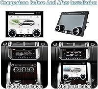 Vista 2 de Para 2013 2014 2015 2016 2017 Land Rover Range Rover Vogue HSE L405 AC Panel Actualización Control de clima Pantalla táctil Aire Acondicionado HVAC