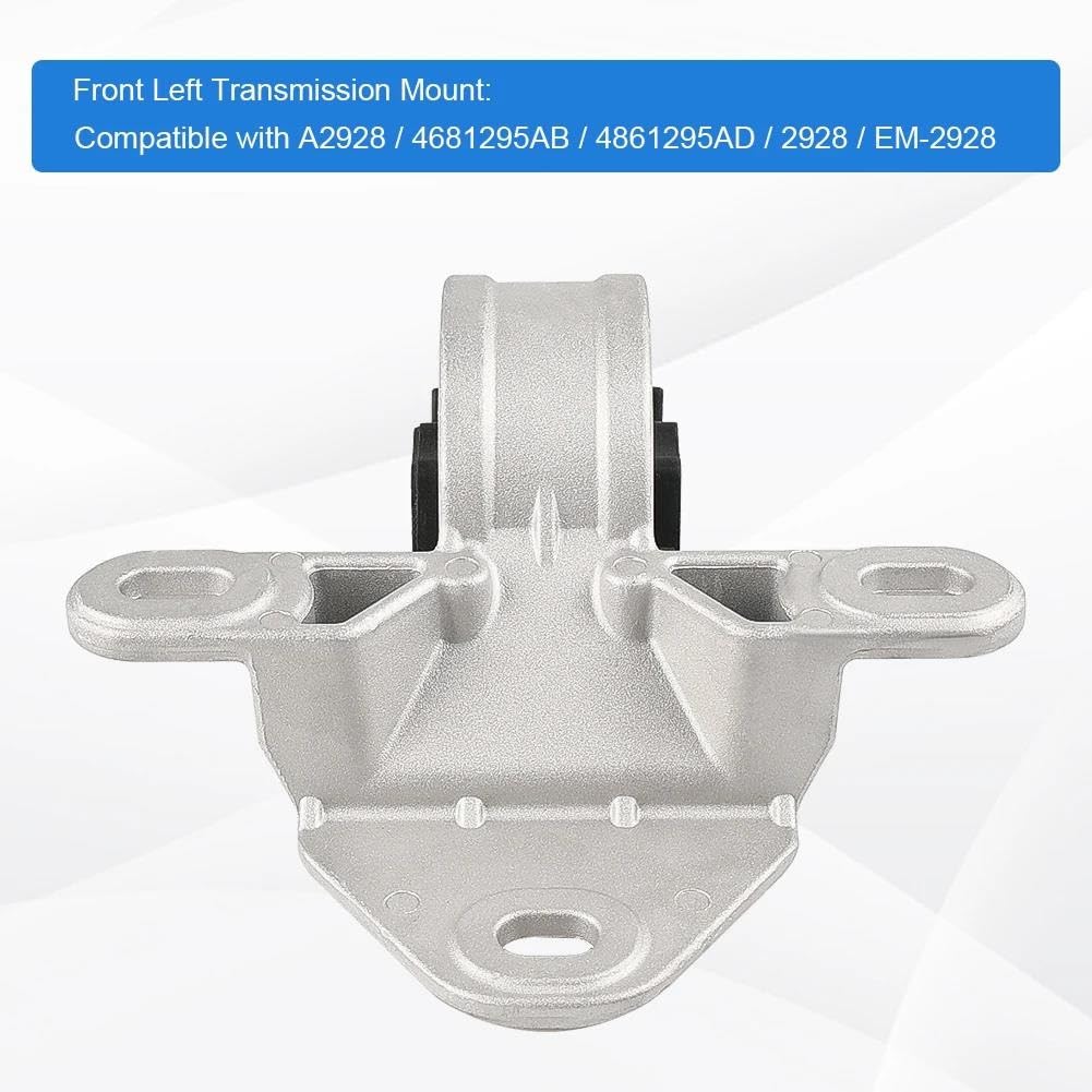 Supporto Motore Rinforzato A2928 4681295AB Supporto Trasmissione Motore Anteriore Sinistro per Dodge per Caravan per Grand per Chrysler Supporto Cambio Universale