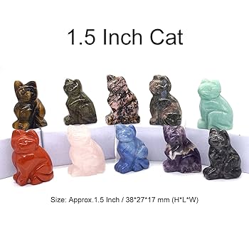 Amazon.co.jp: 10PCS /セットミックス天然石動物像クリスタル