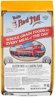 Bob's Red Mill Gluten Free 1-to-1 Baking Flour, 25 Pound