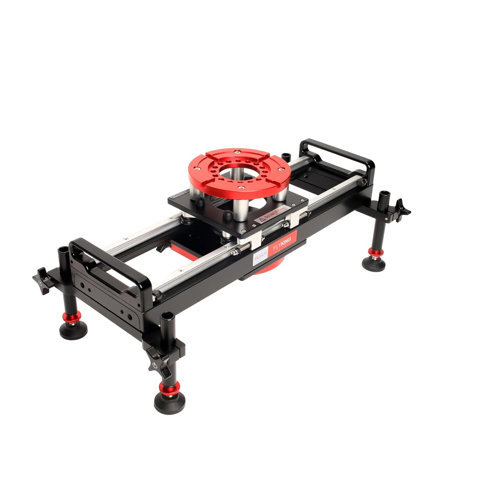 Curseur de précision PROAIM Flyking de 60 cm pour caméra. Support Mitchell. Amortisseurs de Fin de Course intégrés. Compatible avec trépied Mitchell/Bowl. Charge utile jusqu'à 70 kg (P-FK-2)