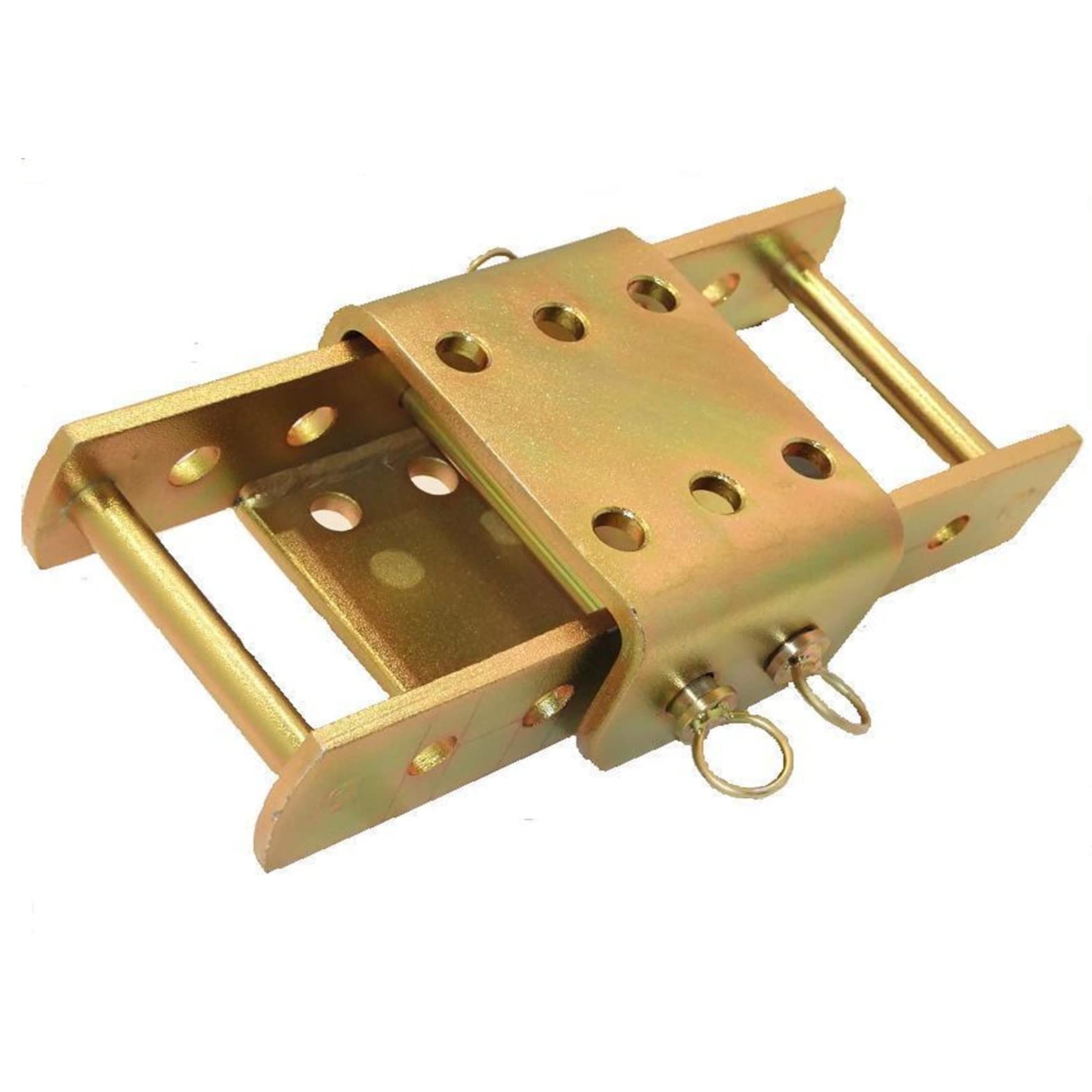 XIMPLIO Adattatore per gancio di traino 75 mm con regolazione dell'altezza della sfera per sfera AHK 90 mm e 83 x 56 mm, universale