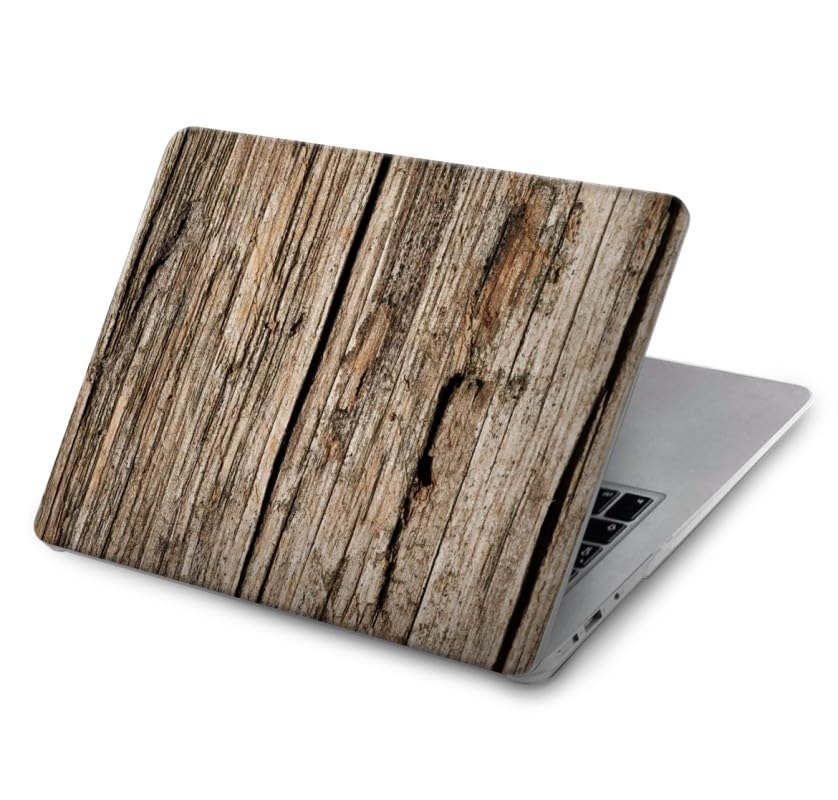 Housse MacBook Air 13 A2681 contre rayures motif bois réaliste