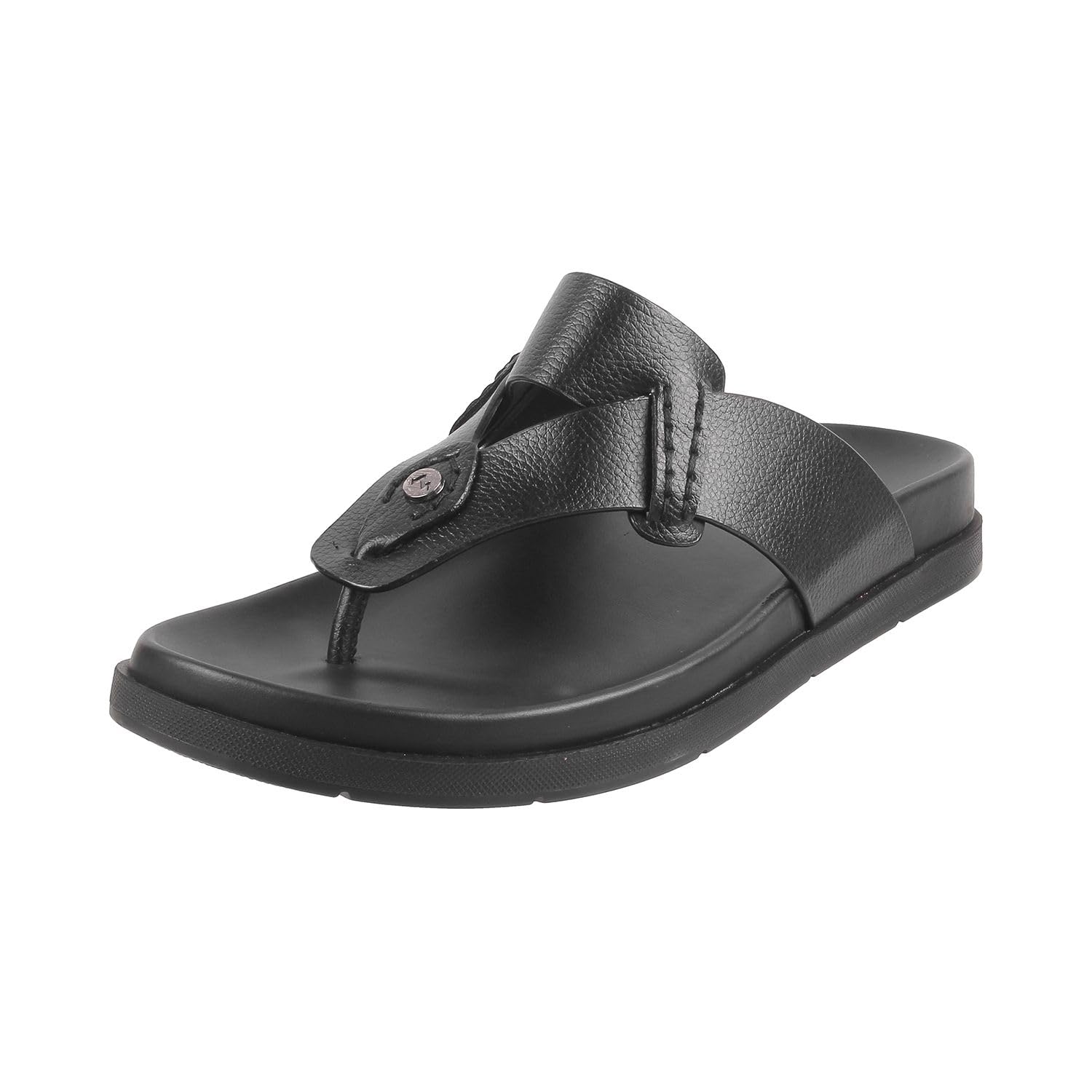 Metro Men Black Casual Thong Slipper Stylish Sandals UK/6 EU/40 (16-717) (B0CG3GGVKK) Amazon Price History, Amazon Price Tracker