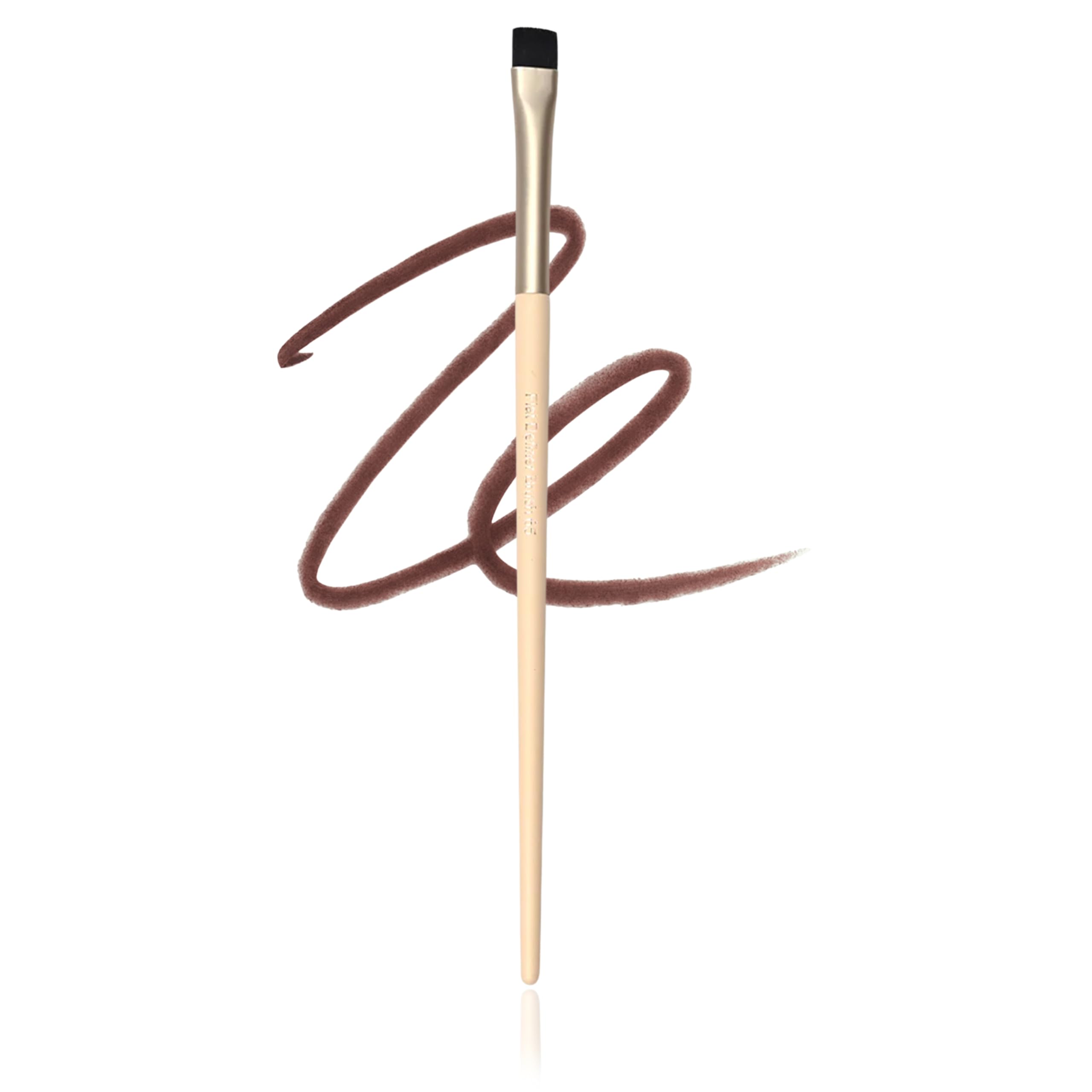 Milagro Beauty Flat Eye Definer Brush 65 – Firm, Thin Brush for Eyebrow & Eyeliner Detailing, Perfect for Powder, Gel & Cream Application, Sharp Lines, Smudging & Lower Lash Precision-image-42