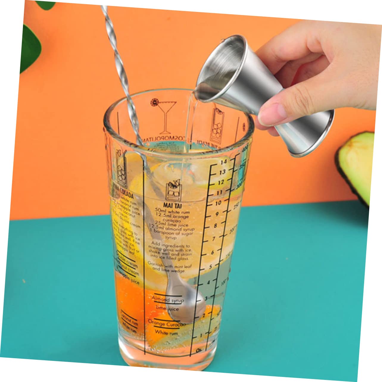 LIFKOME Cocteleras De Acero Inoxidable Cocteleras Suministros para Barman para Preparar Cócteles Casa Equipo para Cócteles Herramientas para Barman