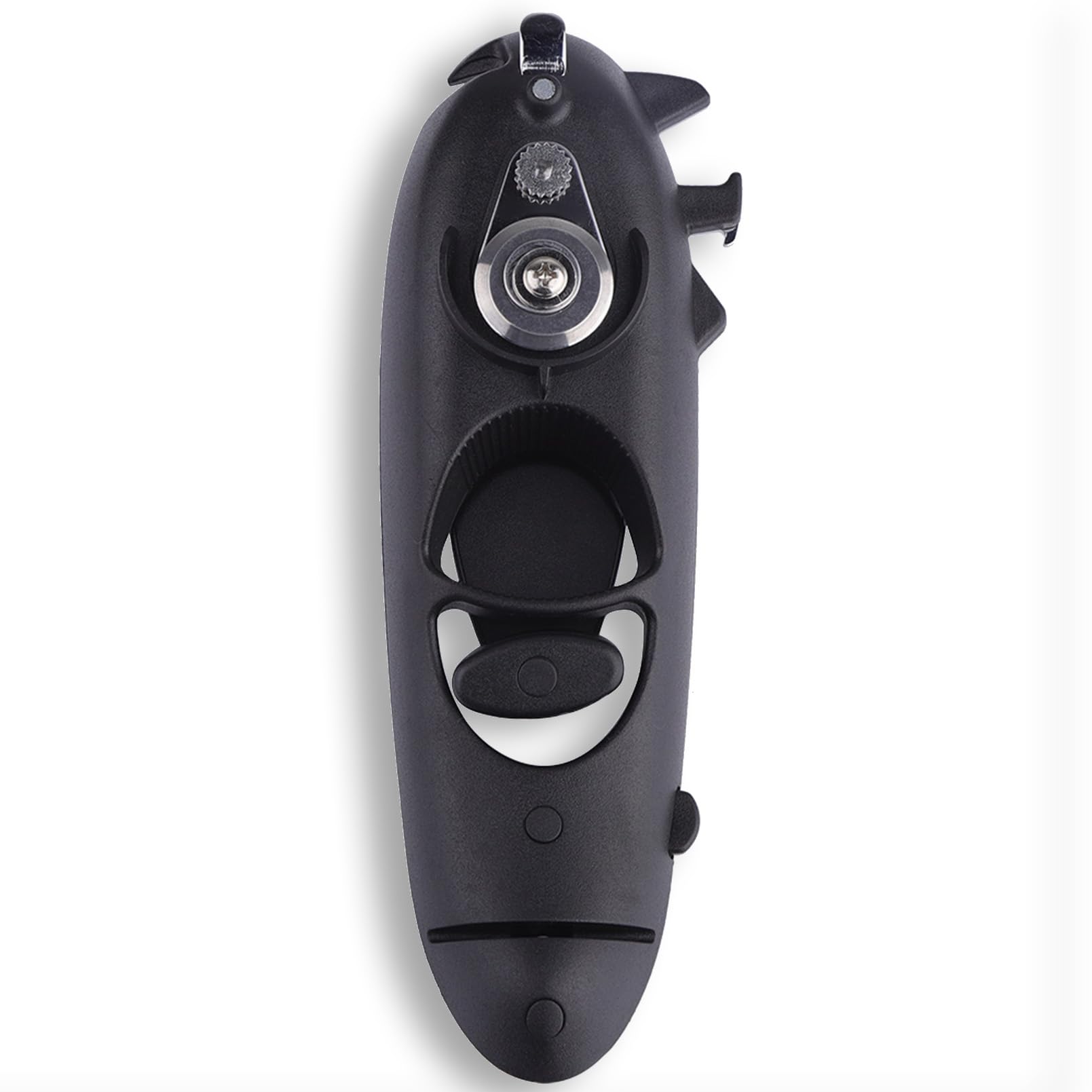 QANYEGN 8 in 1 Multifunctional Can Opener, Stainless Steel Tin Opener,Professional Jar Manual Cut Opener for Bottles