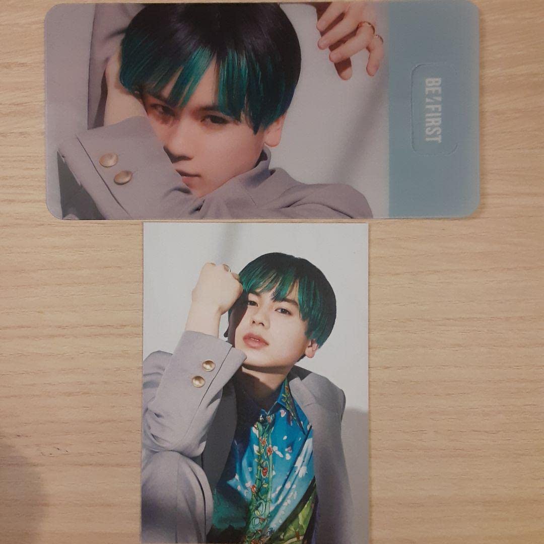 BE:FIRSTSmile Again Trading Card A Clear Bookmark MANATO Manato