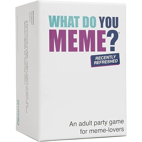 WHAT DO YOU MEME? Core Game (Original Version) – The Hilarious Adult Party Game for Meme Lovers