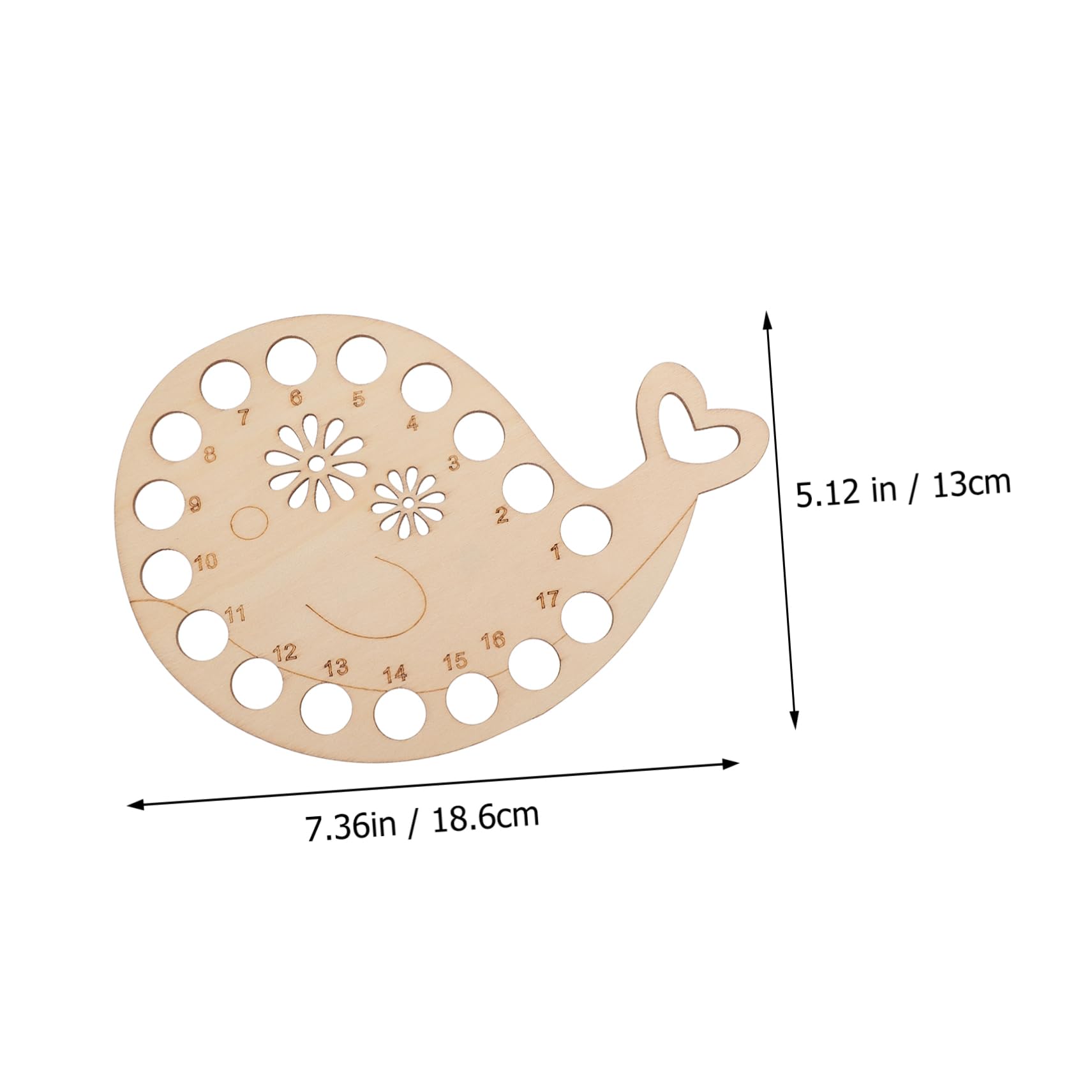 ULDIGI Embroidery Floss Organizer Cross Stitch Thread Board Dmc Floss Threader Wooden Storage Plate Thread for Sewing