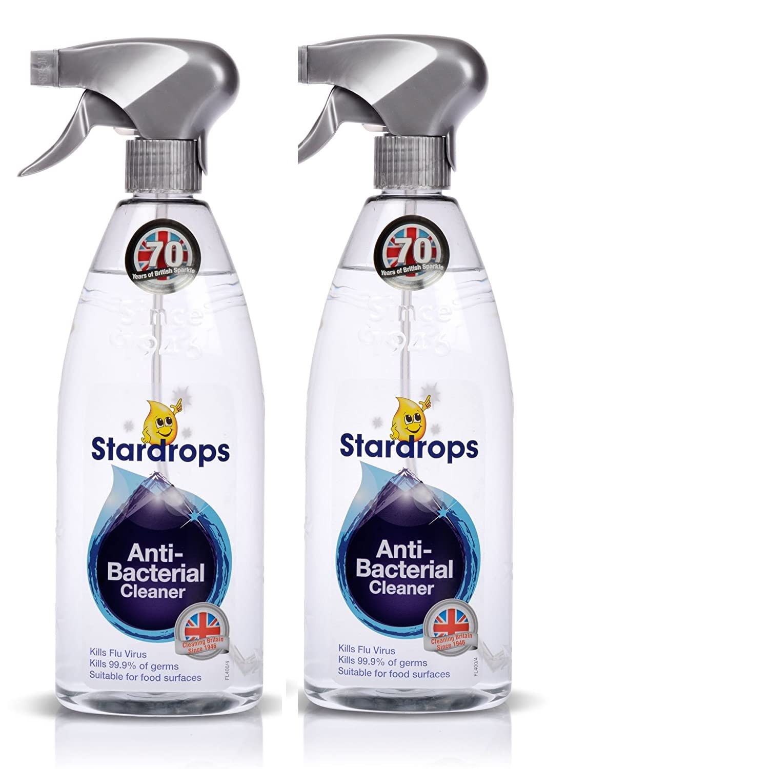 Stardrops Antibacterial Cleaner 750 Ml Pack of 2 (B09PKC6FM2) Amazon Price History, Amazon Price Tracker