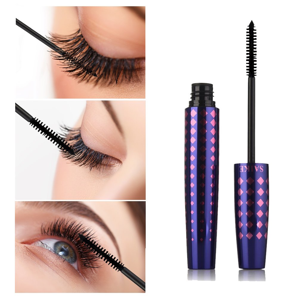 SAIKE Lasting Impression Express Washable Slender Mascara Carbon Black, 5ML Fluid