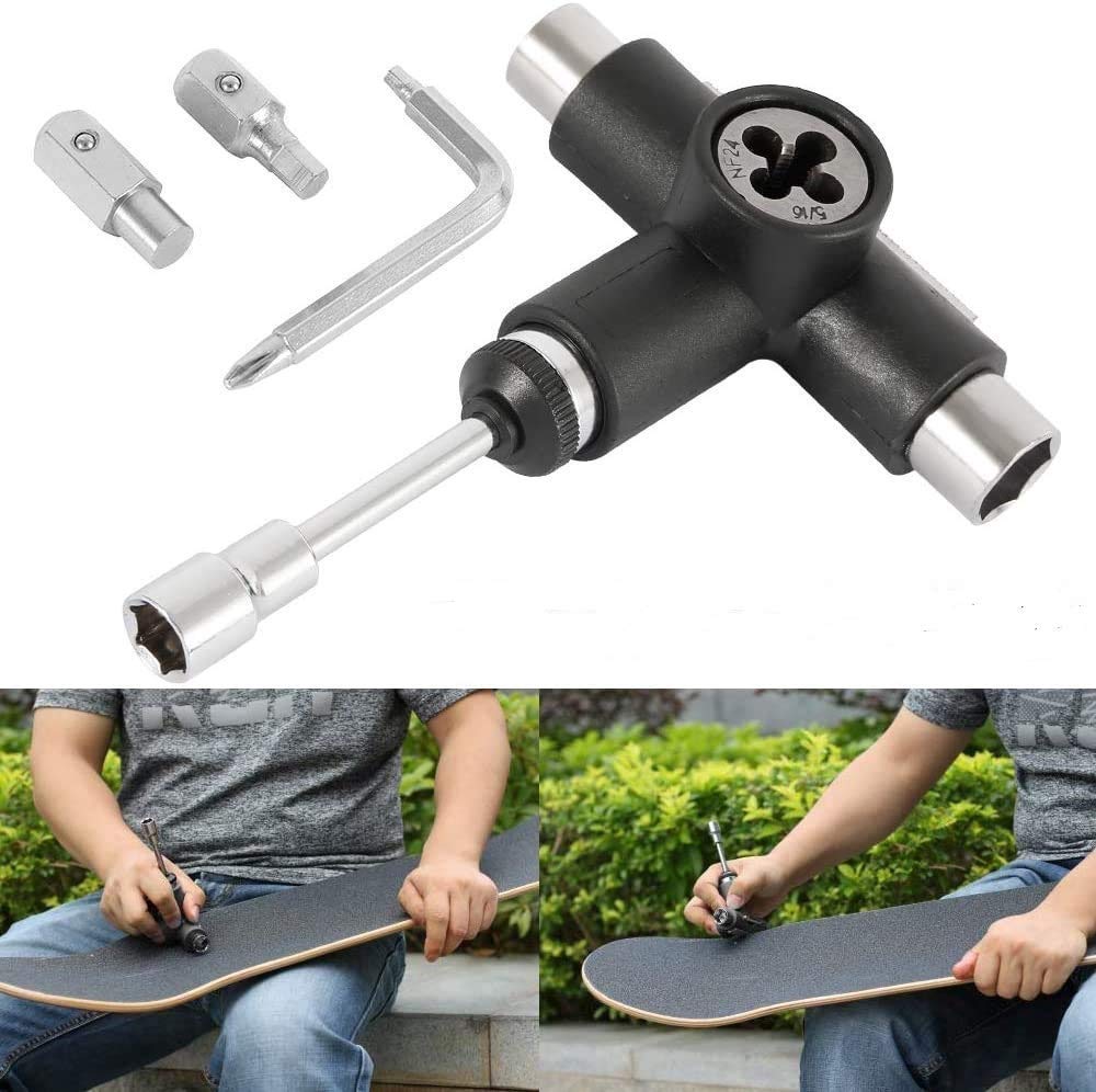 スケートボード セットアップ ツール付き Amazon | readygohigh スケートボード用ツール 4点セット