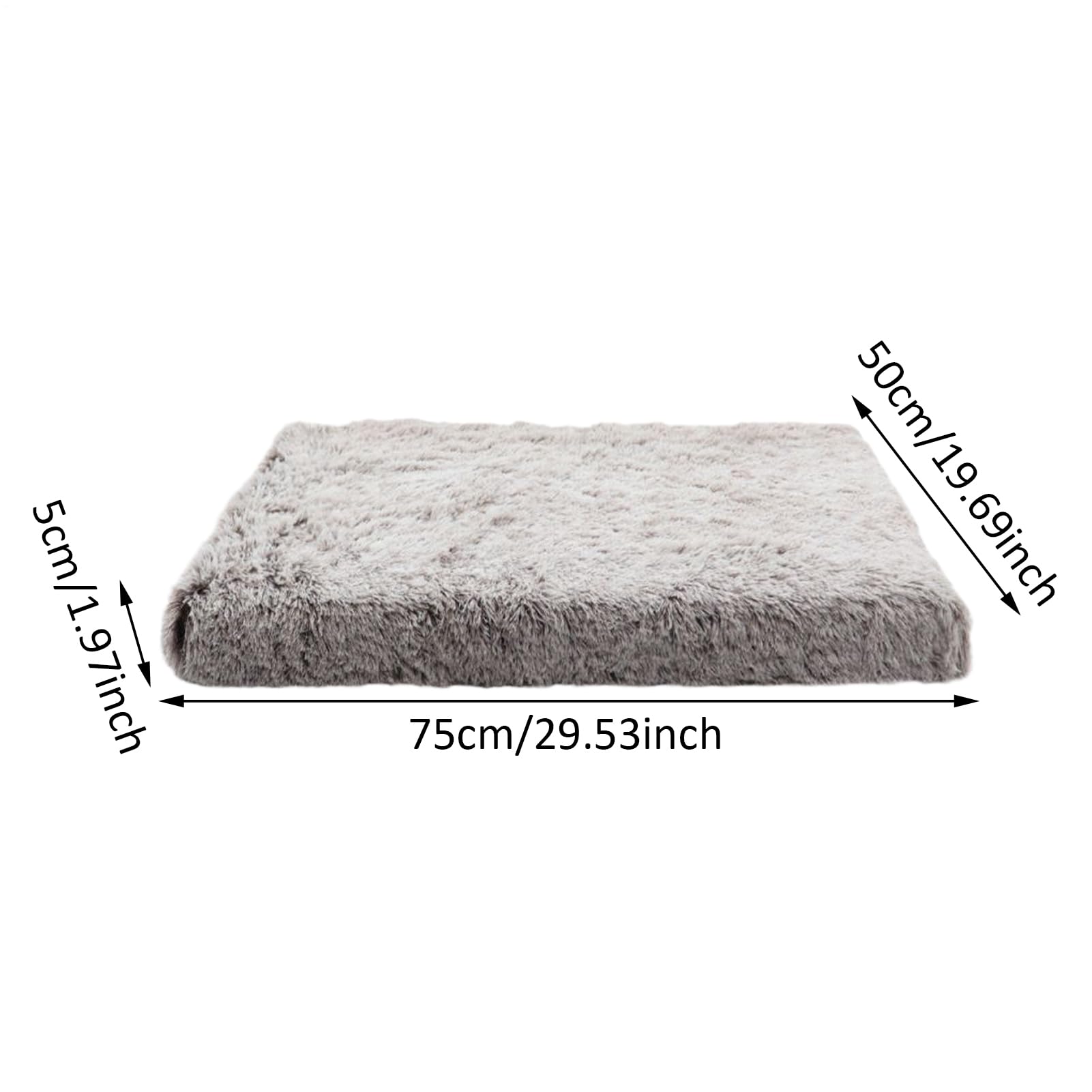 Generisch Coussin chauffant pour chat - Peluche douce - Coussin auto-chauffant pour lit pour chat - Pour le confort à l'intérieur, le repos, le sommeil, la routine quotidienne à la maison par temps