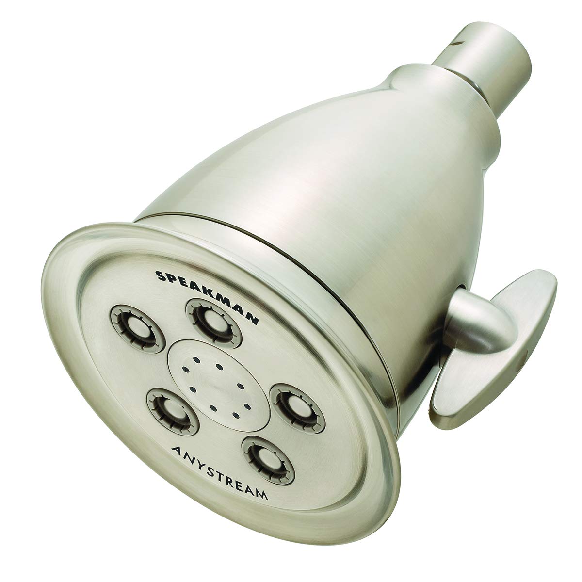 Speakman S-2005-HBBNE175 Hotel Anystream Multi-Function Adjustable Shower Head, Brushed Nickel, 1.75 GPM