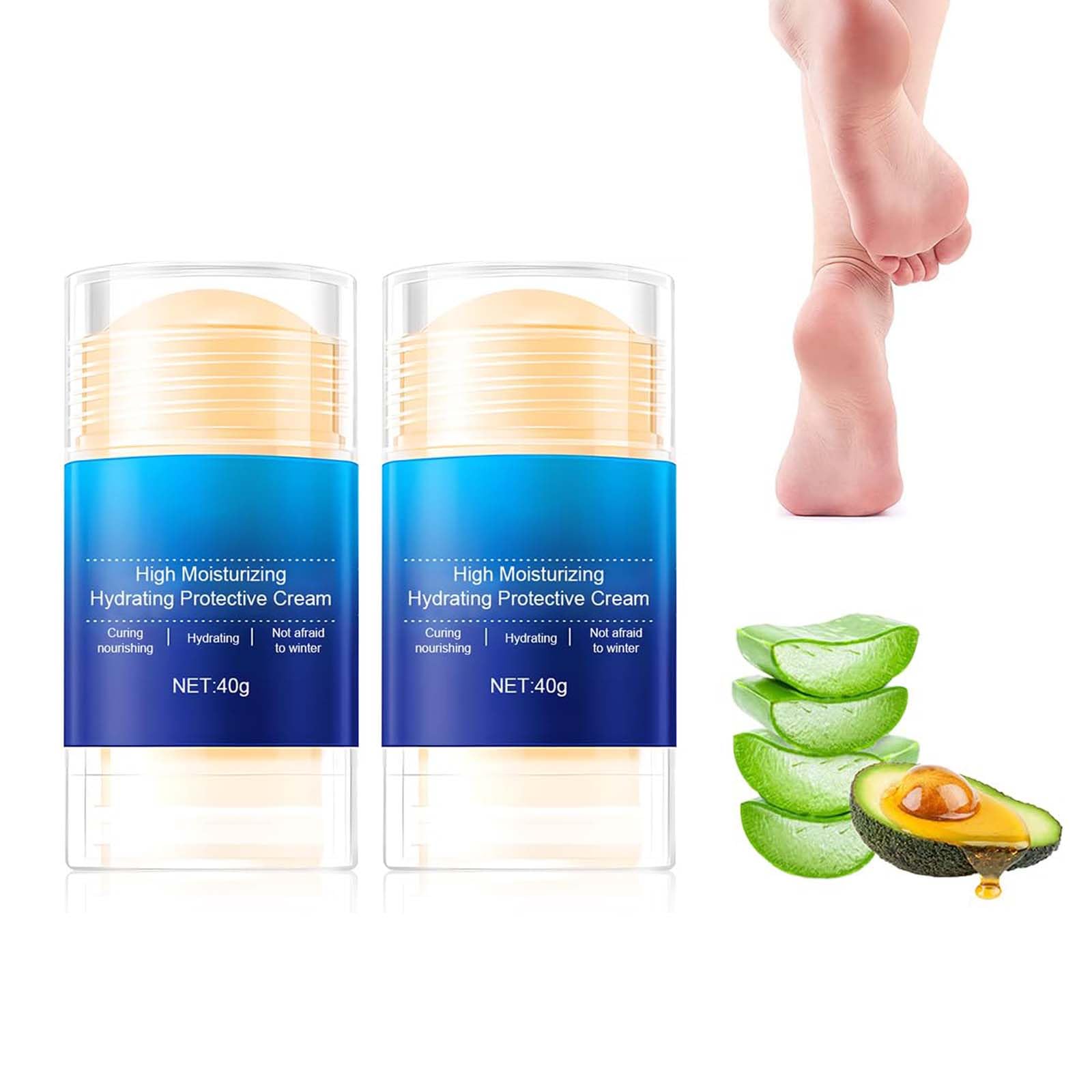 Hydrating and Anti-Cracking Foot Cream, 2025 Moisturising and Relieves Cracking and Dryness Foot Cream, Hand and Foot Repair Cream for Women & Men