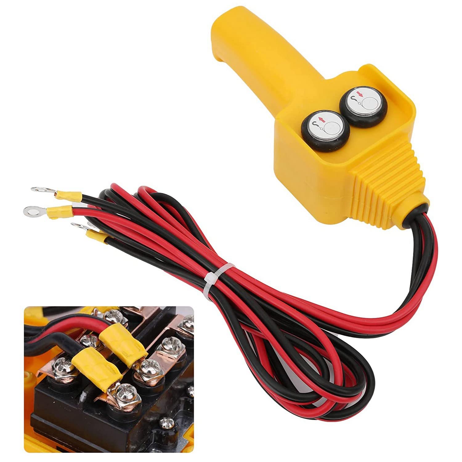 LAUDS Interruttore Verricello per Interruttore Kit Pulsante Verricello Interruttore Maniglia Verricello Cablato