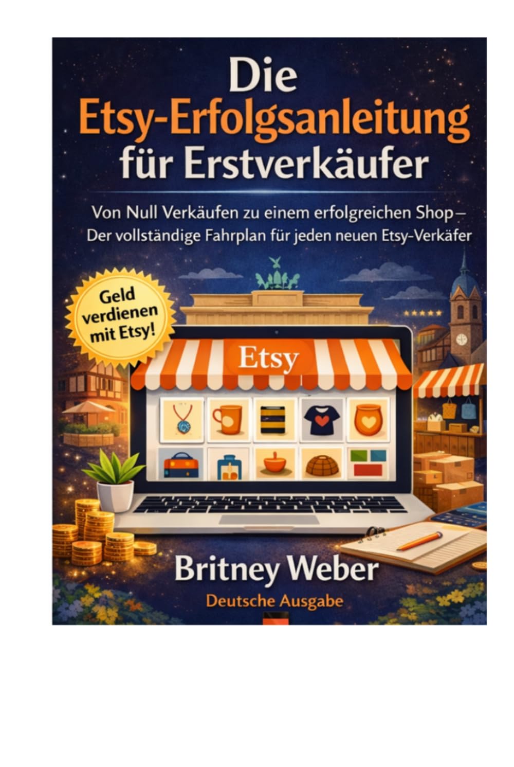 Die Etsy-Erfolgsanleitung für Erstverkäufer: Von Null Verkäufen zu einem erfolgreichen Shop – Der vollständige Fahrplan für jeden neuen Etsy-Verkäufer