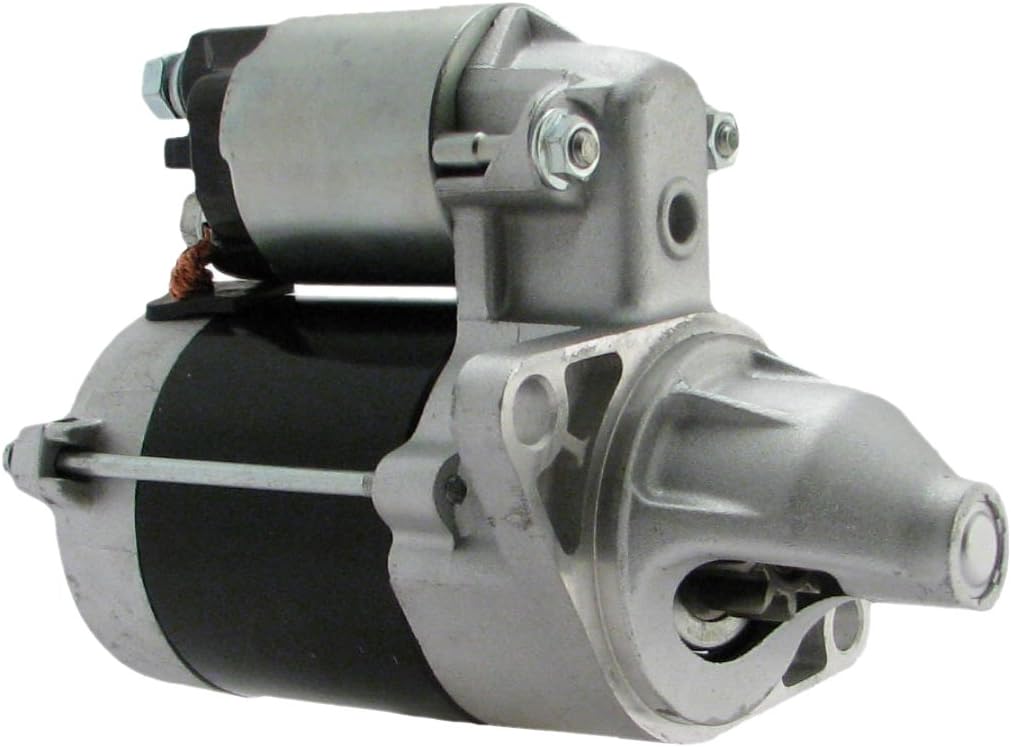 New Starter Compatible with Kawasaki Mule UTV 500 520 550 w KAF300 286cc 91 93 95 00 01 02 03 04 fits Cub Cadet Big Country 2 x 4 9.5hp 2003 2004 2005 Replaces 128000-9980 128000-9981 KM-21163-2109