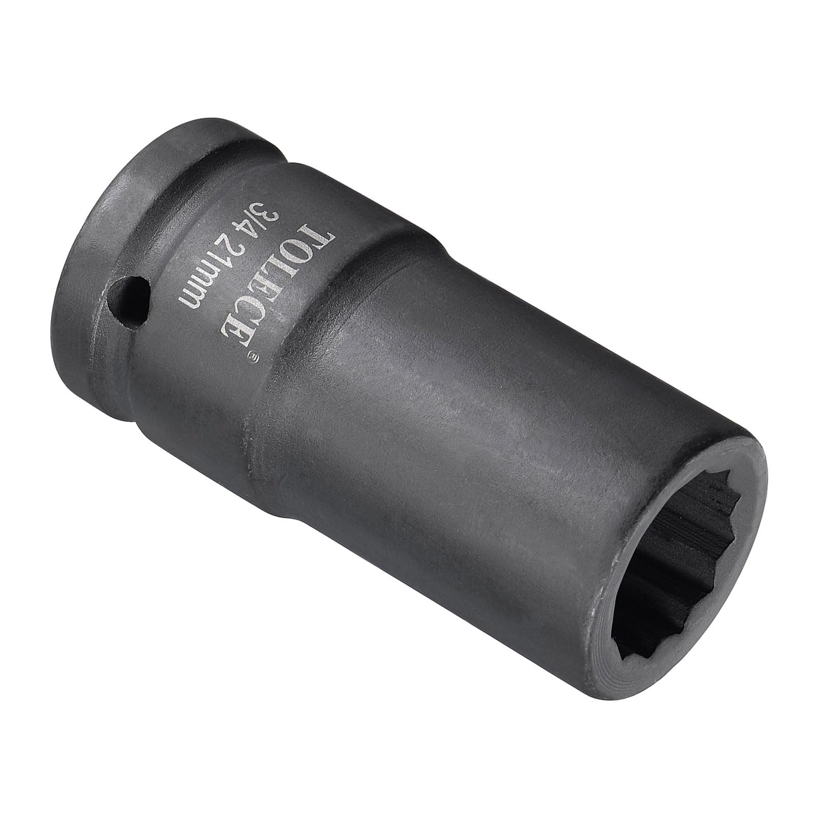 CoCud Deep Impact Socket, 3/4" Drive 21mm Socket 78mm Length, CR-MO 12 Point - (Applications: for DIY Hand Making Repairing)