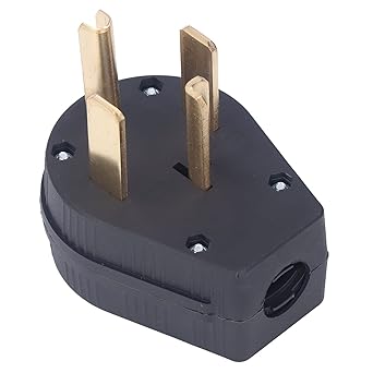 Wedinard 4 Hole Industrial Plug, Generator Plug Connector Long Service Life for Dryers